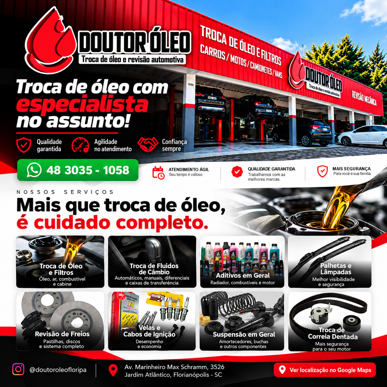 Site institucional criado pela Market